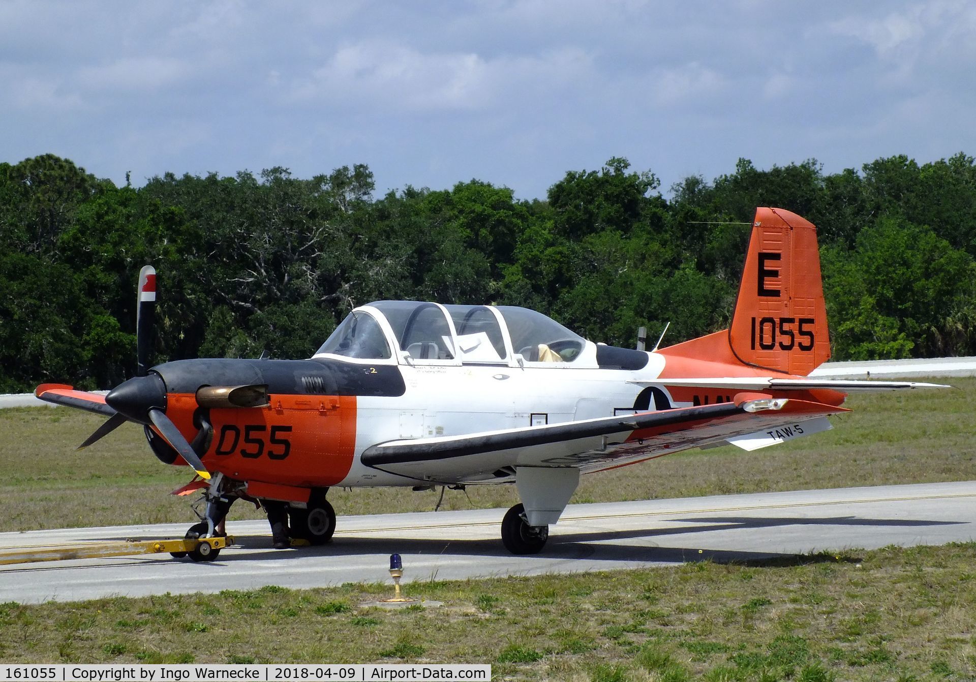 161055, Beech T-34C Turbo Mentor C/N GL-183, Beechcraft T-34C Turbo Mentor at the VAC Warbird Museum, Titusville FL