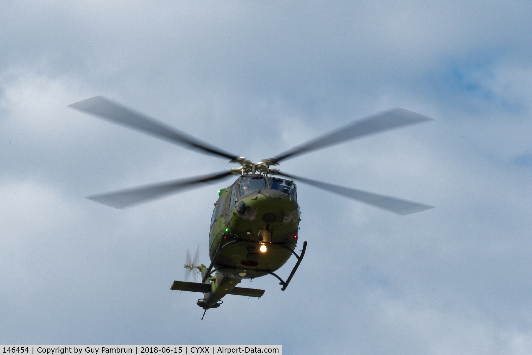 146454, Bell CH-146 Griffon C/N 46454, In for maintenance