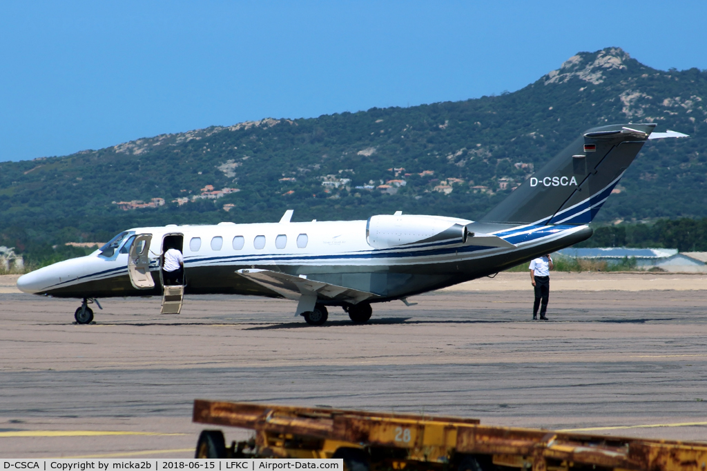 D-CSCA, 2012 Cessna 525B CitationJet CJ3 C/N 525B-0378, Parked