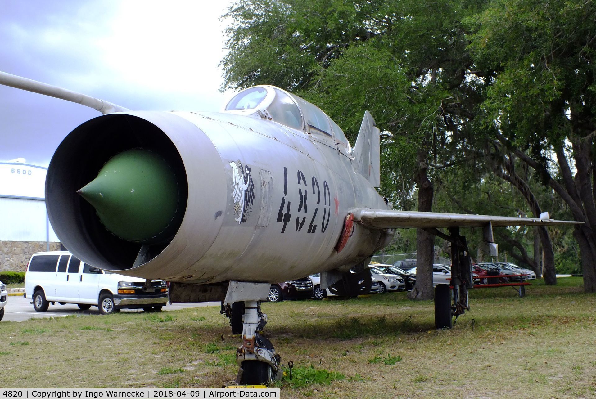 4820, Mikoyan-Gurevich MiG-21U C/N Y1001, Mikoyan i Gurevich MiG-21U MONGOL-A at the VAC Warbird Museum, Titusville FL