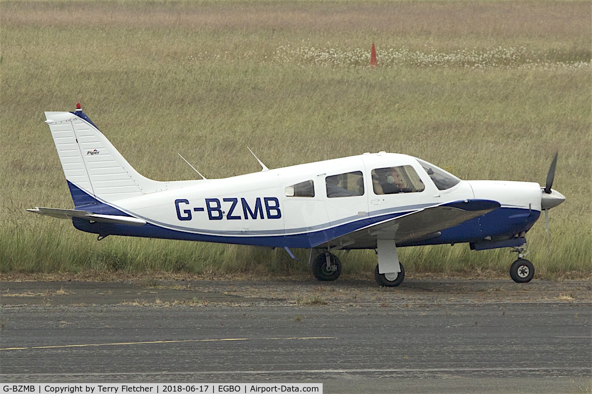 G-BZMB, 1978 Piper PA-28R-201 Cherokee Arrow III C/N 28R-7837144, Participating in 2018 Project Propellor at Wolverhampton Halfpenny Green Airport
