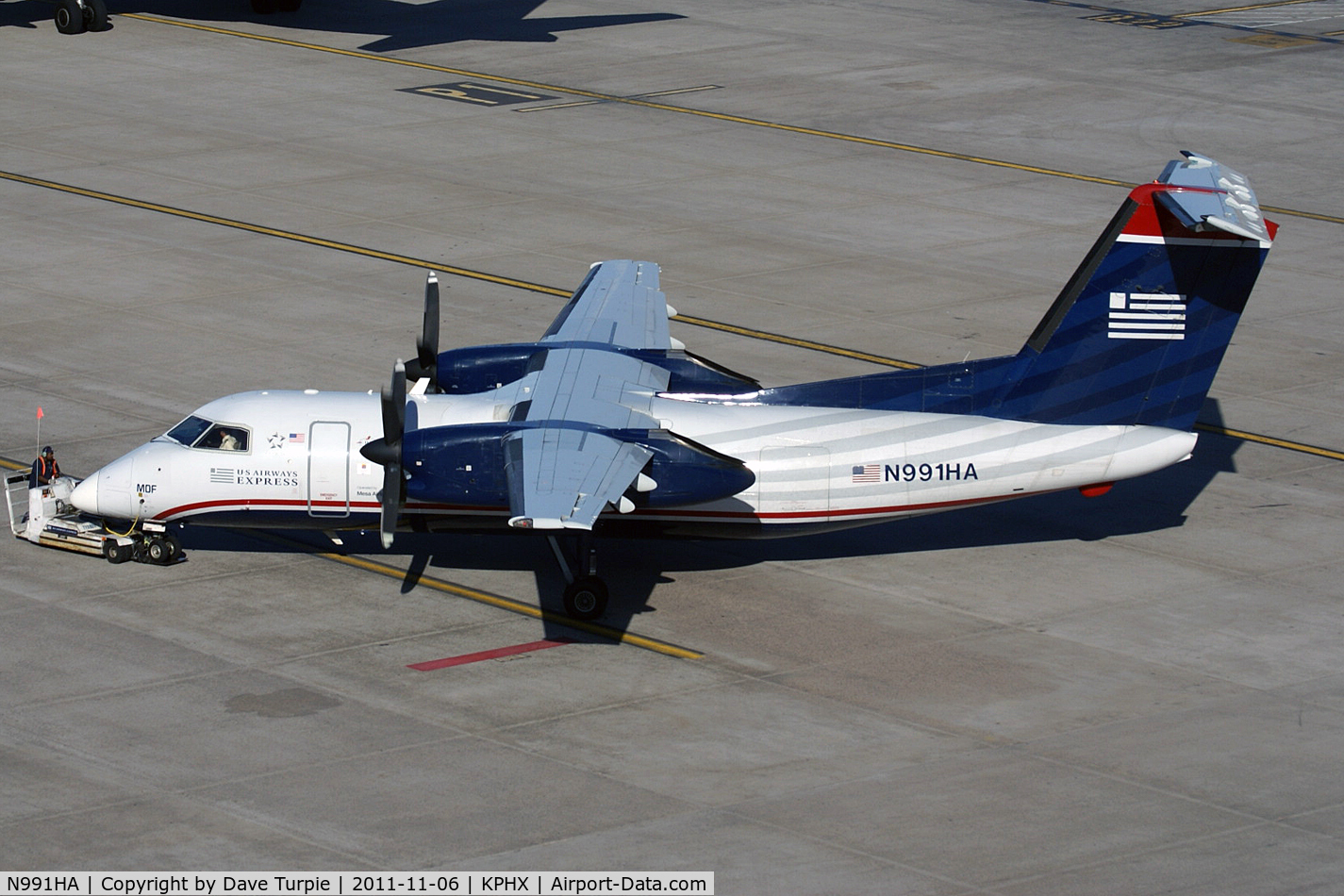 N991HA, 1996 De Havilland Canada DHC-8-202 Dash 8 C/N 431, No comment.