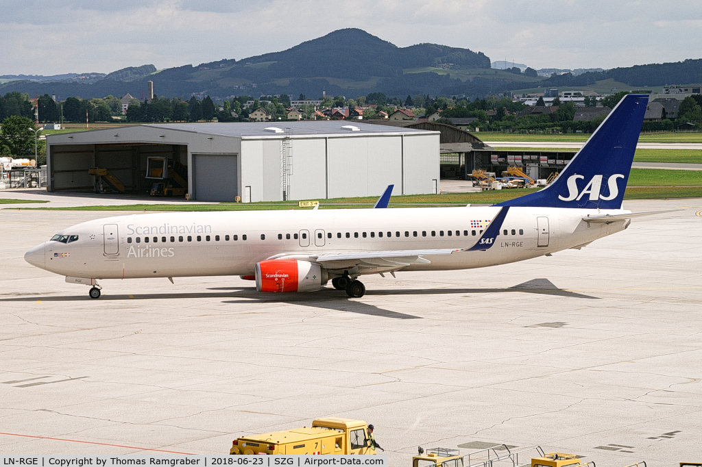 LN-RGE, 2013 Boeing 737-883 C/N 38037, SAS - Scandinavian Airlines Boeing 737-800