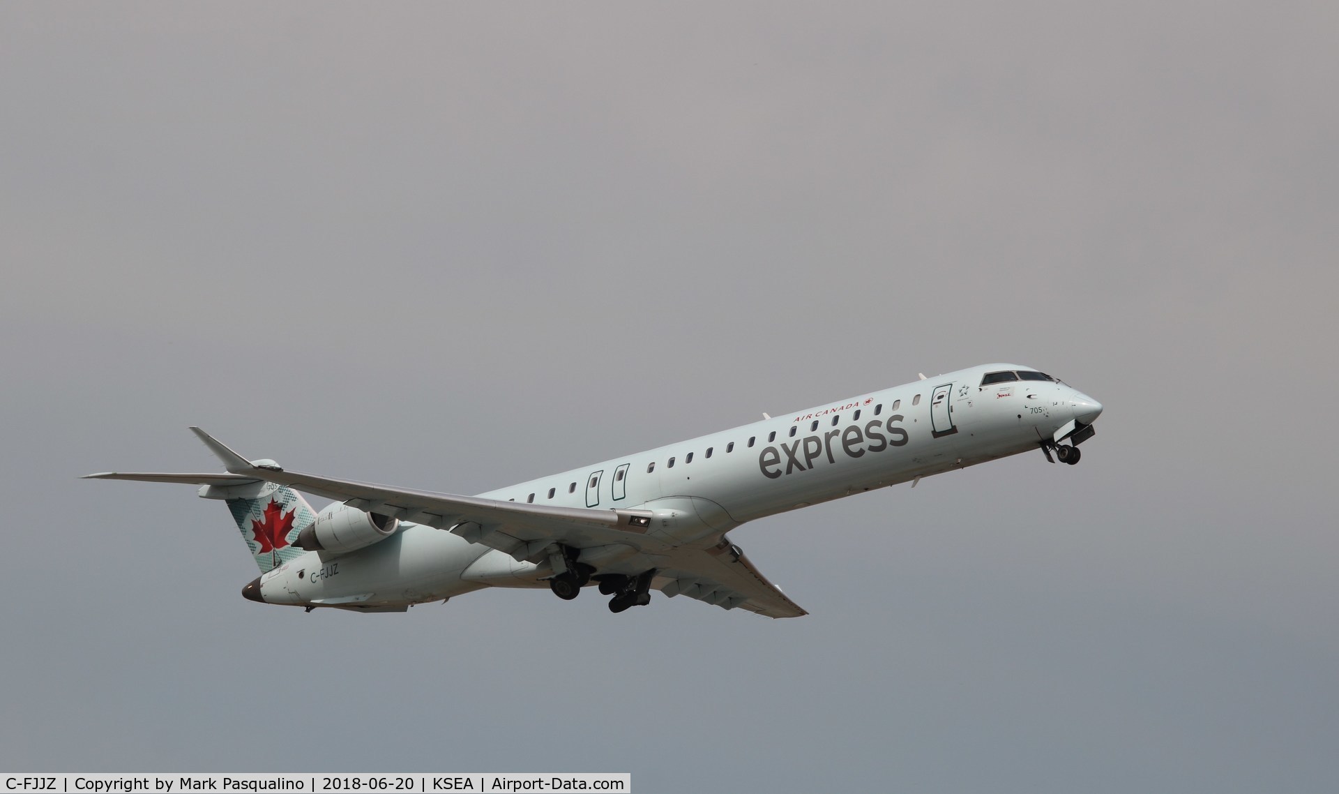 C-FJJZ, 2005 Canadair CRJ-705ER (CL-600-2D15) Regional Jet C/N 15043, CL-600-2D15