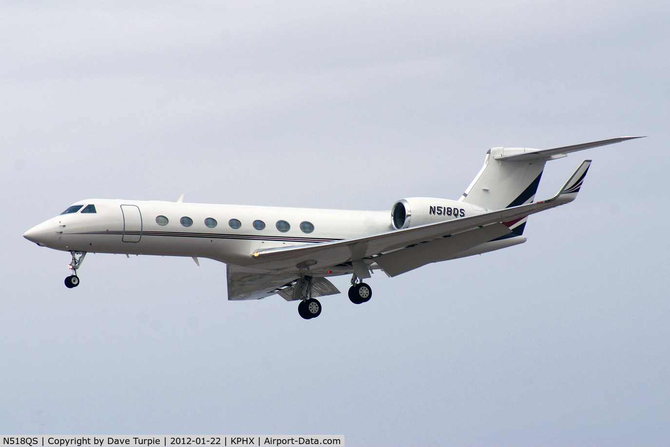 N518QS, 2005 Gulfstream Aerospace GV-SP (G550) C/N 5075, No comment.