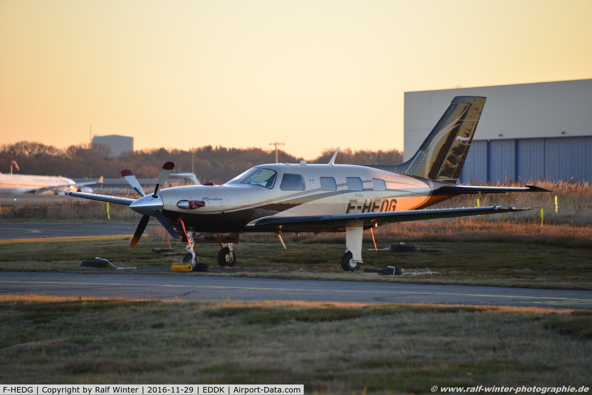 F-HEDG, 2012 Piper PA-46-500TP Malibu Meridian C/N 4697501, Piper PA-46-500TP Malibu Meridian - Cleg Aviation SASU - 4697501 - F-HEDG - 29.11.2016 - CGN