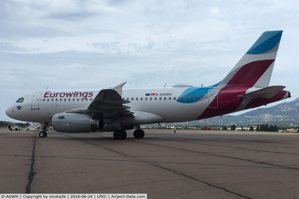 D-AGWH, 2007 Airbus A319-132 C/N 3352, Parked