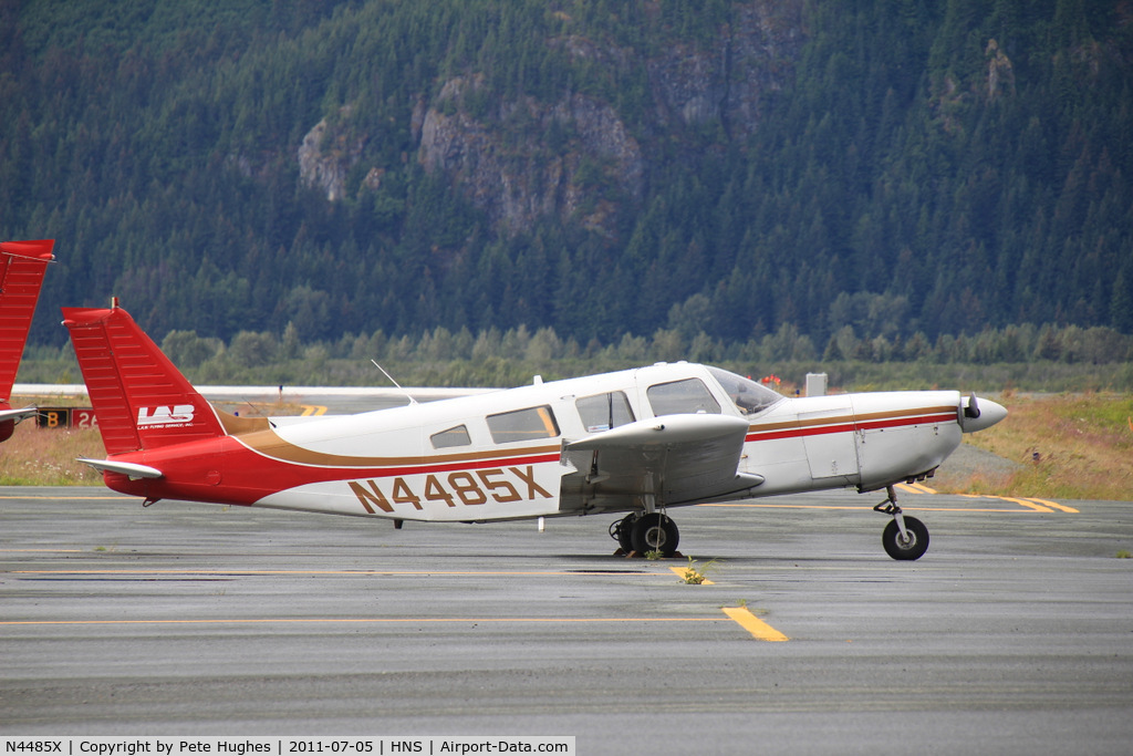 N4485X, 1975 Piper PA-32-300 Cherokee Six C/N 32-7640026, N4485X Pa32 at Haines AK
