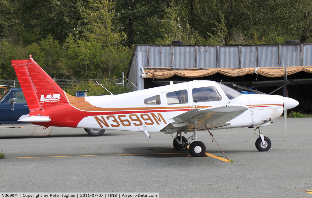 N3699M, 1978 Piper PA-28-181 C/N 28-7890324, N3699M Pa28 at Haines, AK