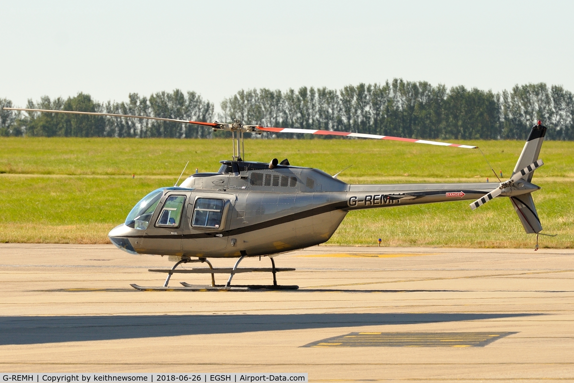 G-REMH, 2007 Bell 206B JetRanger III C/N 4626, Nice Visitor.