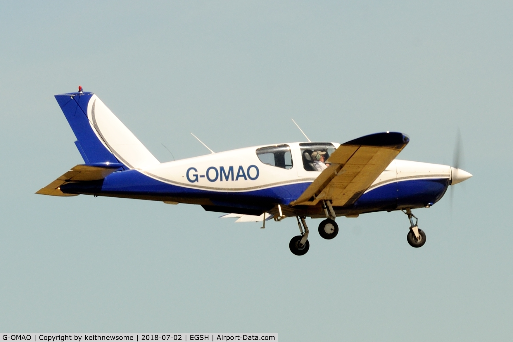 G-OMAO, 1983 Socata TB-20 Trinidad C/N 378, Return Visitor.