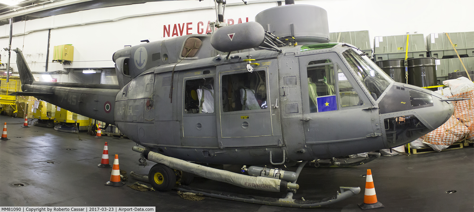 MM81090, Agusta AB-212 ASW C/N 5155, OB Giuseppe Garibaldi