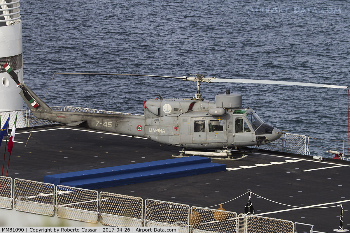 MM81090, Agusta AB-212 ASW C/N 5155, Grand Harbour