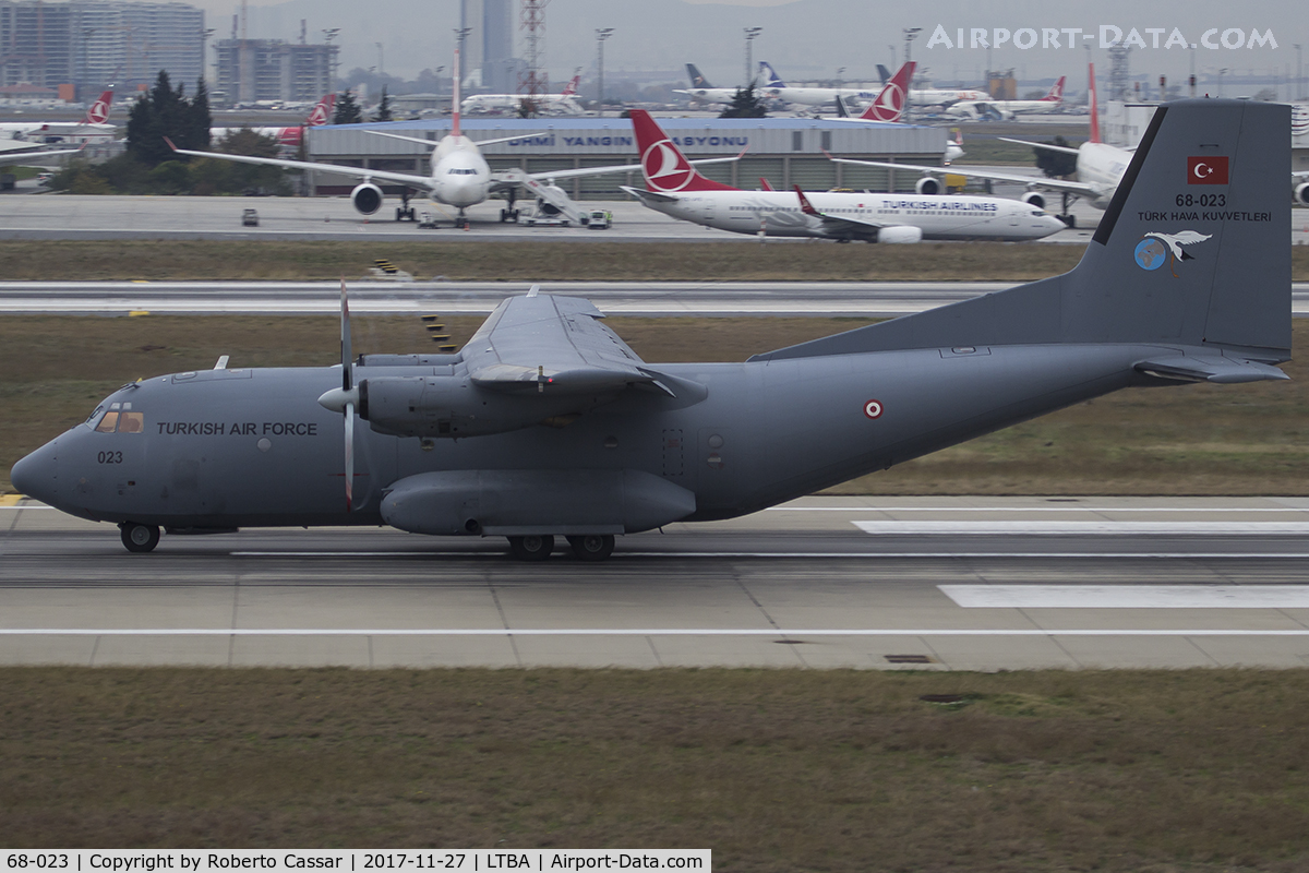 68-023, Transall C-160D C/N D23, Istanbul Ataturk