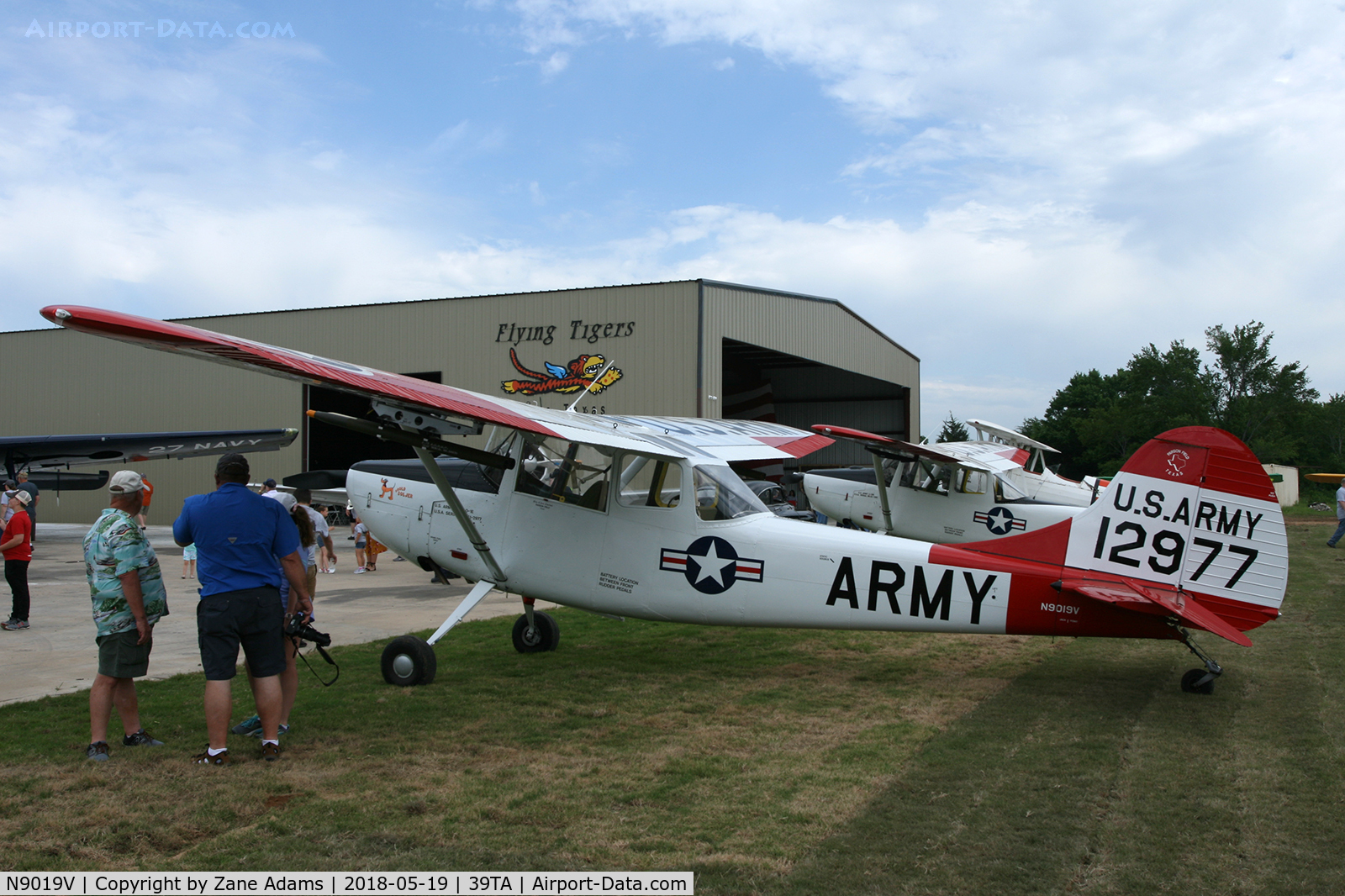 N9019V, 1962 Cessna O-1E Bird Dog C/N 305M-0023, At the 2018 Flying Tigers fly-in - Paris, TX