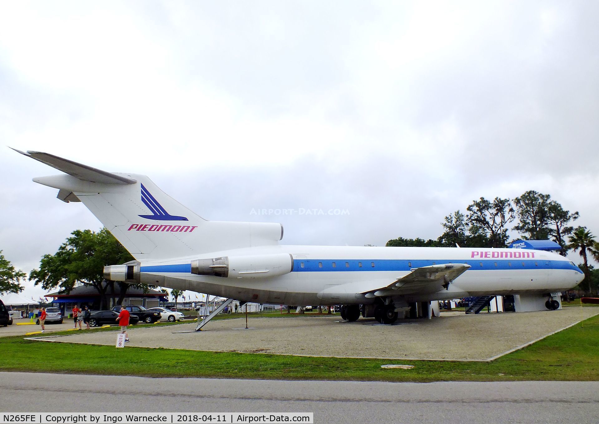 N265FE, 1979 Boeing 727-233F C/N 21671, Boeing 727-233 outside the Florida Air Museum (ex ISAM) during 2018 Sun 'n Fun, Lakeland FL