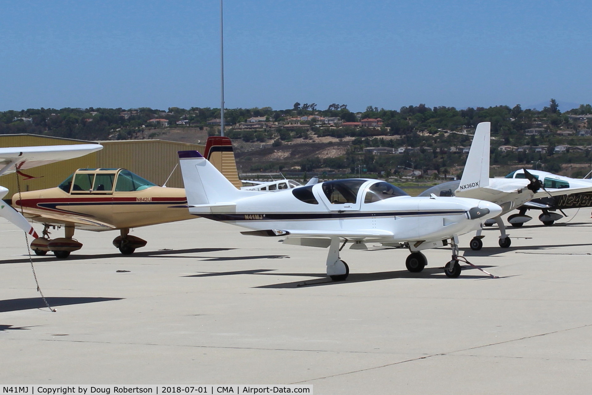 N41MJ, Stoddard-Hamilton Glasair II-S RG C/N 2079, James GLASAIR II-S RG