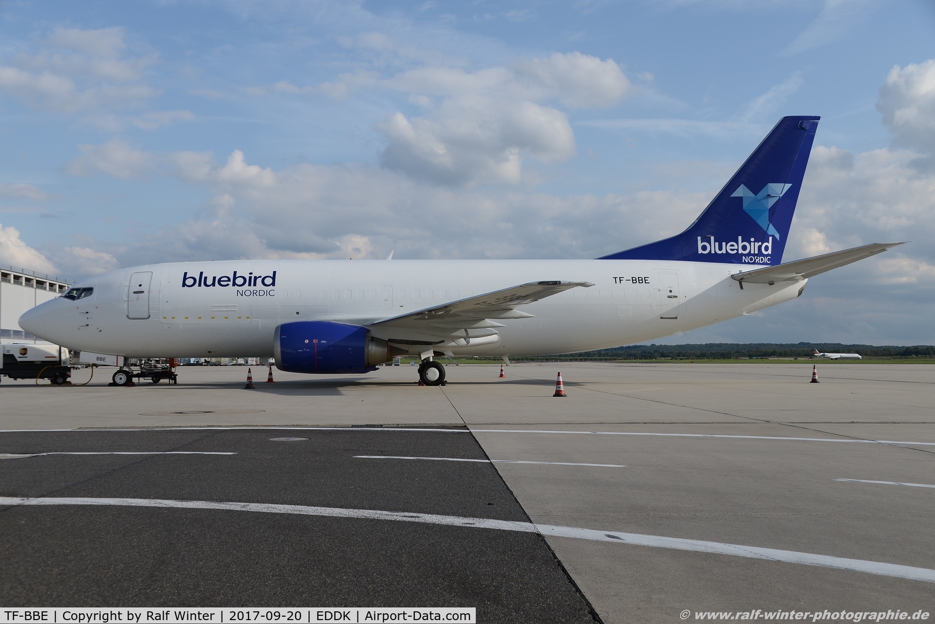 TF-BBE, 1991 Boeing 737-36EF C/N 25256, Boeing 737-36EF - BF BBD Bluebird Cargo - 25256 - TF-BBE - 20.09.2017 - CGN