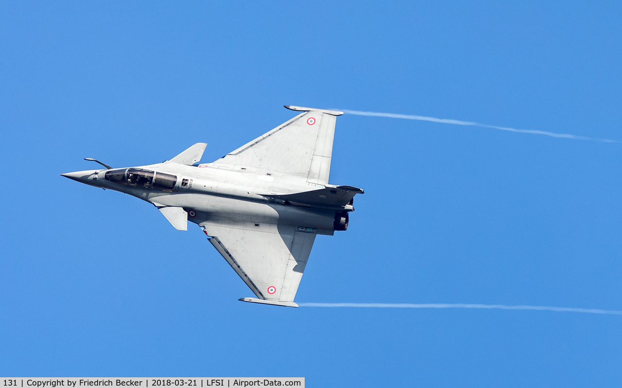 131, 2012 Dassault Rafale C C/N 131, flying display training at BA113 St. Dizier