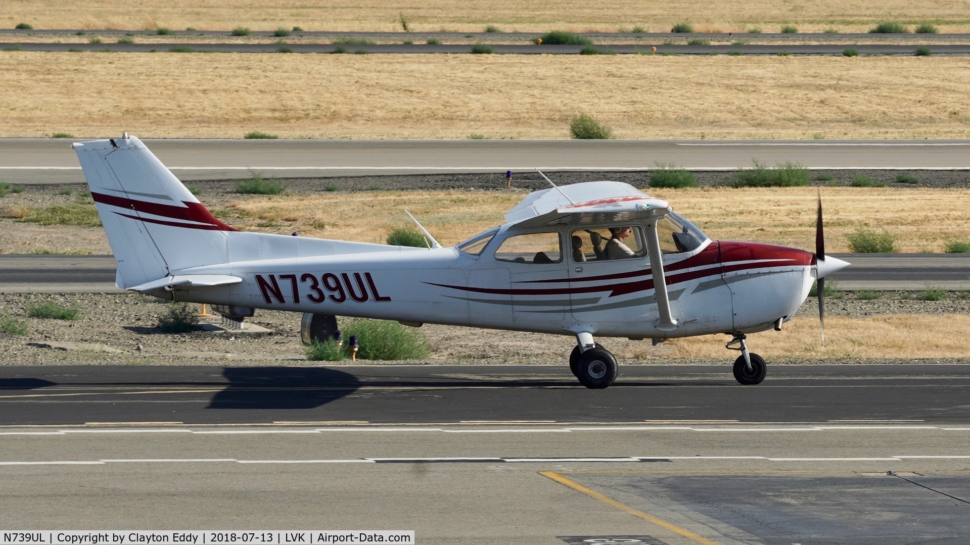 N739UL, 1978 Cessna 172N C/N 17270816, Livermore Airport California 2018.