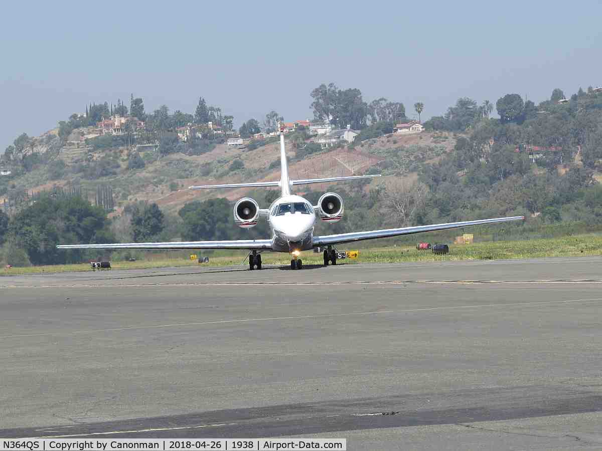 N364QS, 2006 Cessna 680 Citation Sovereign C/N 680-0062, Taxiing