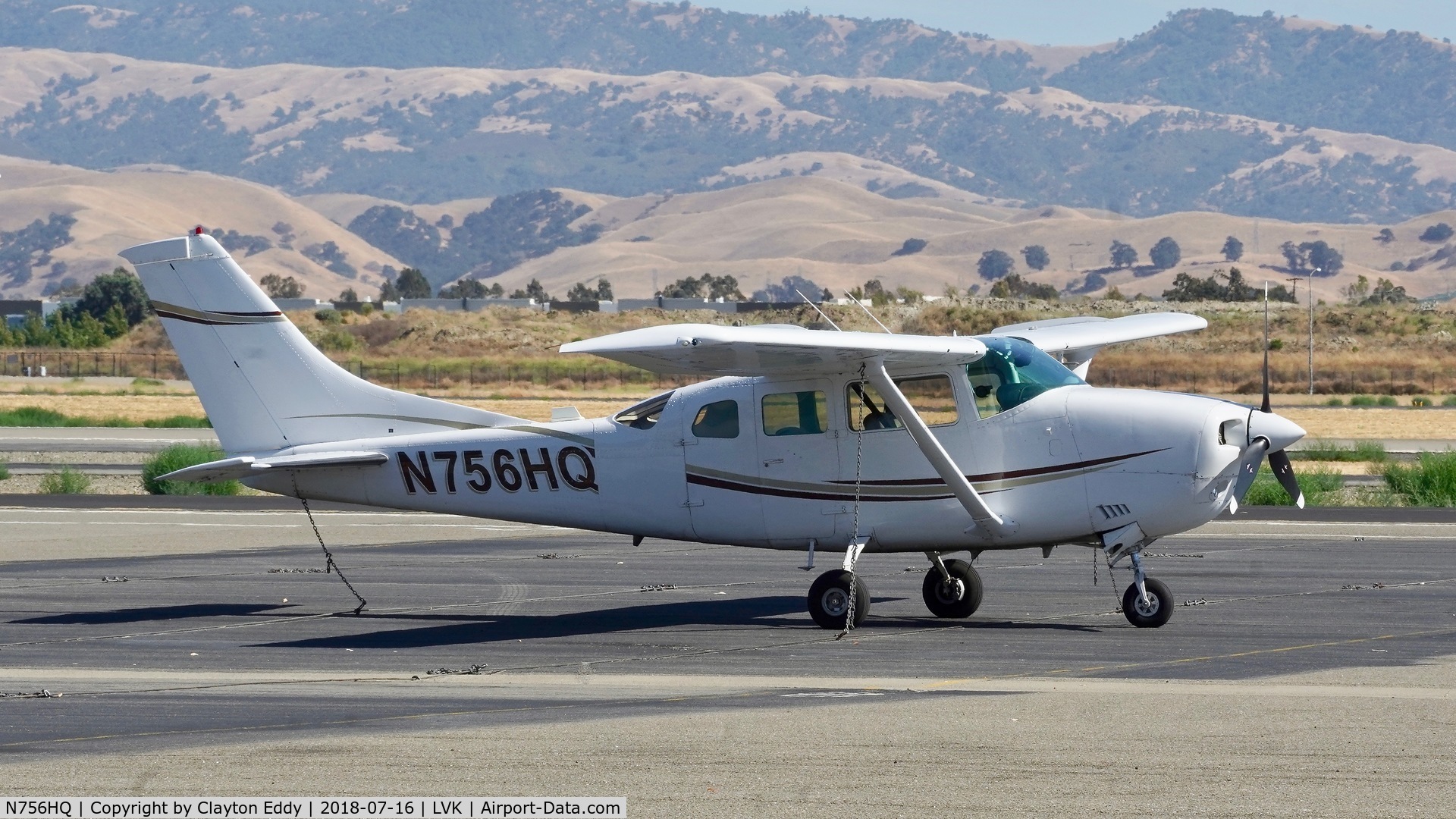 N756HQ, Cessna U206G Stationair C/N U20604107, Livermore Airport California 2018.