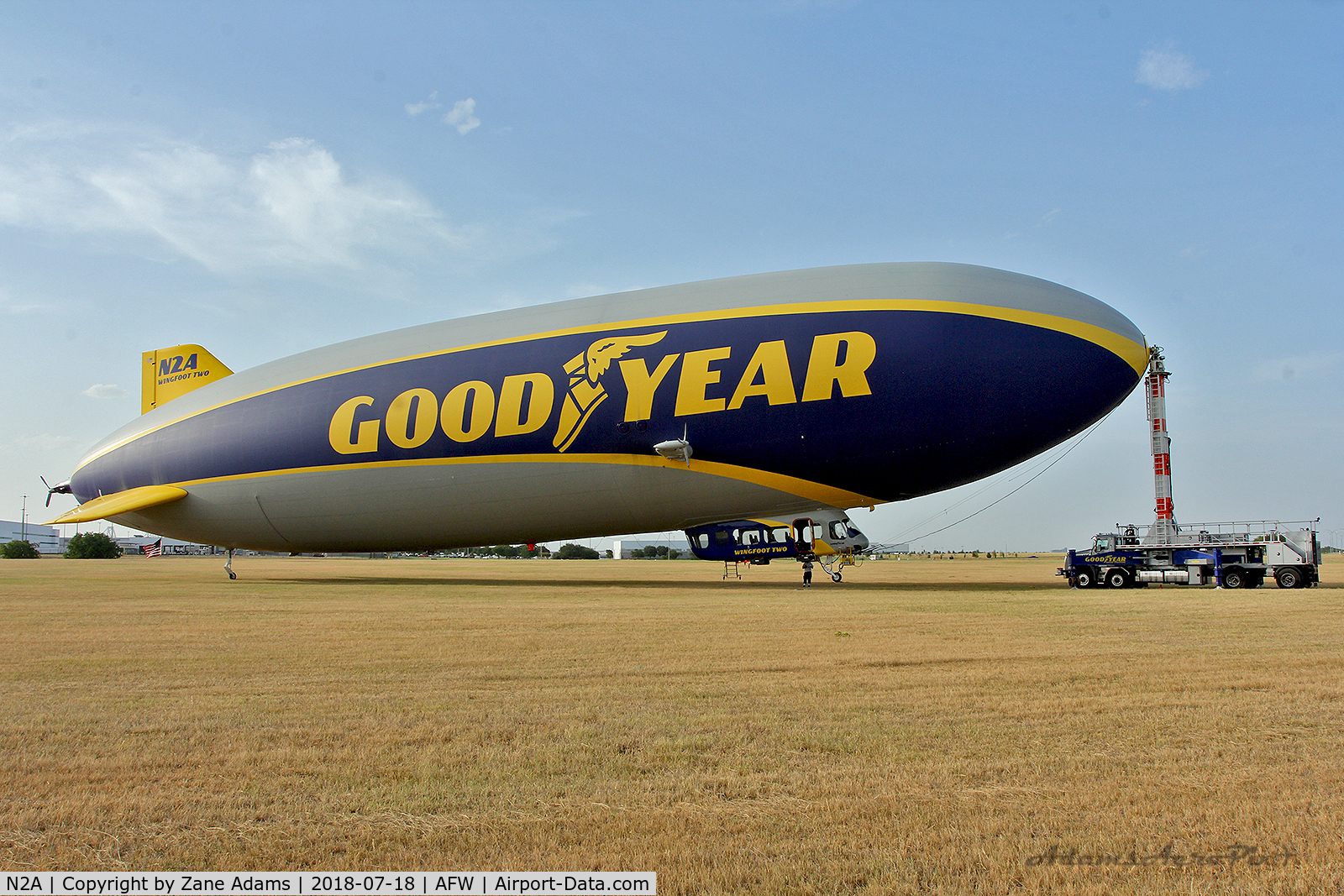 N2A, 2016 Zeppelin LZ N07-101 C/N 007, Wingfoot Two at Alliance Airport - Fort Worth, TX