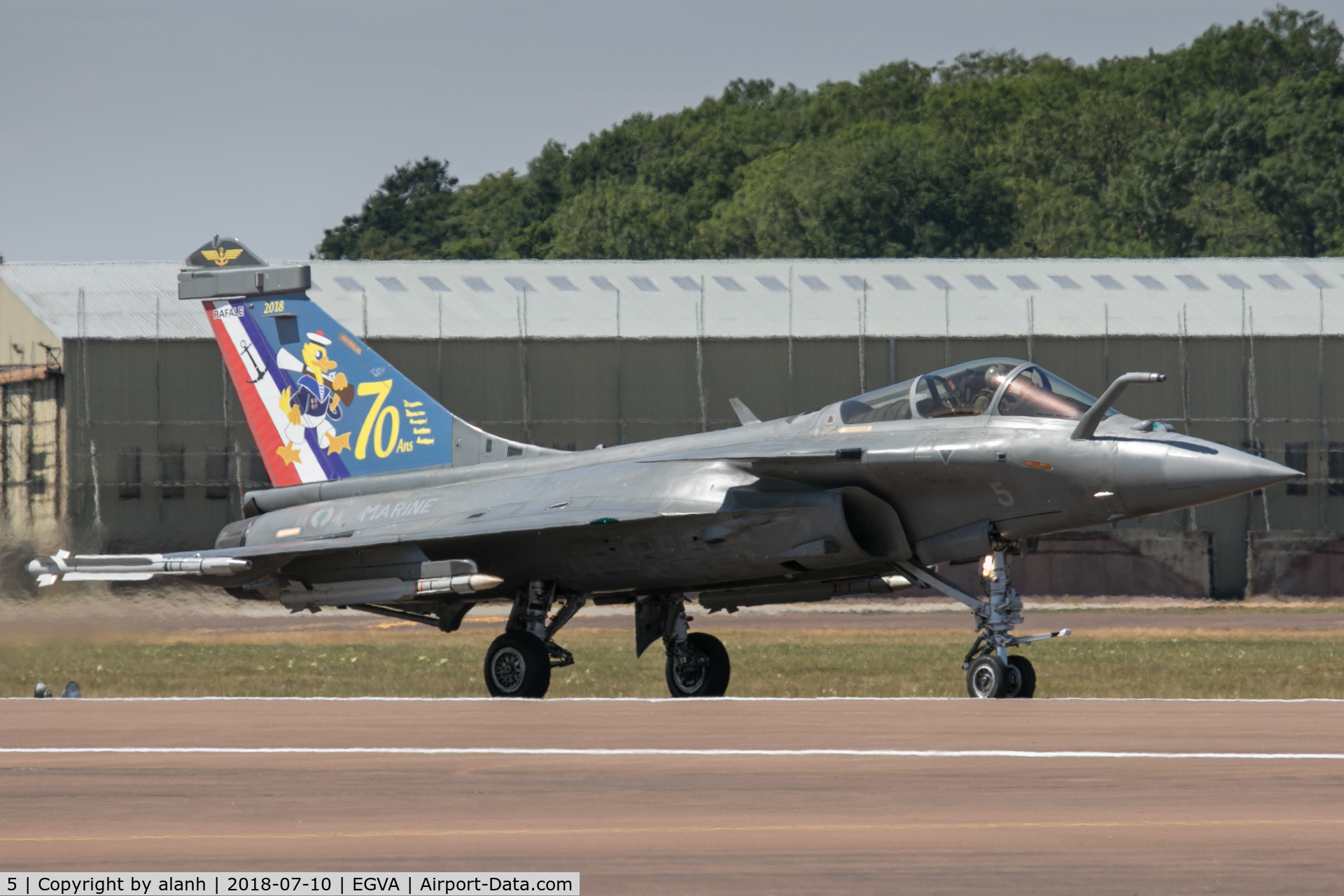 5, Dassault Rafale M C/N 5, With special markings at RIAT 2018