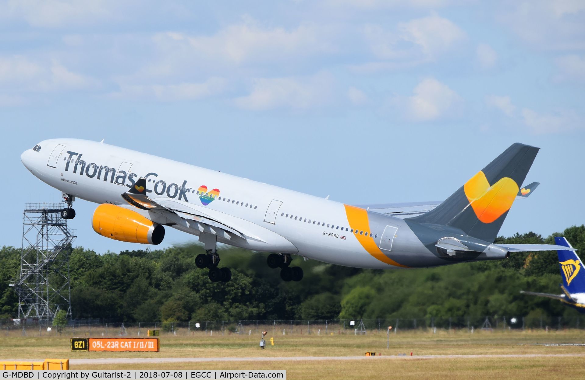 G-MDBD, 1999 Airbus A330-243 C/N 266, At Manchester