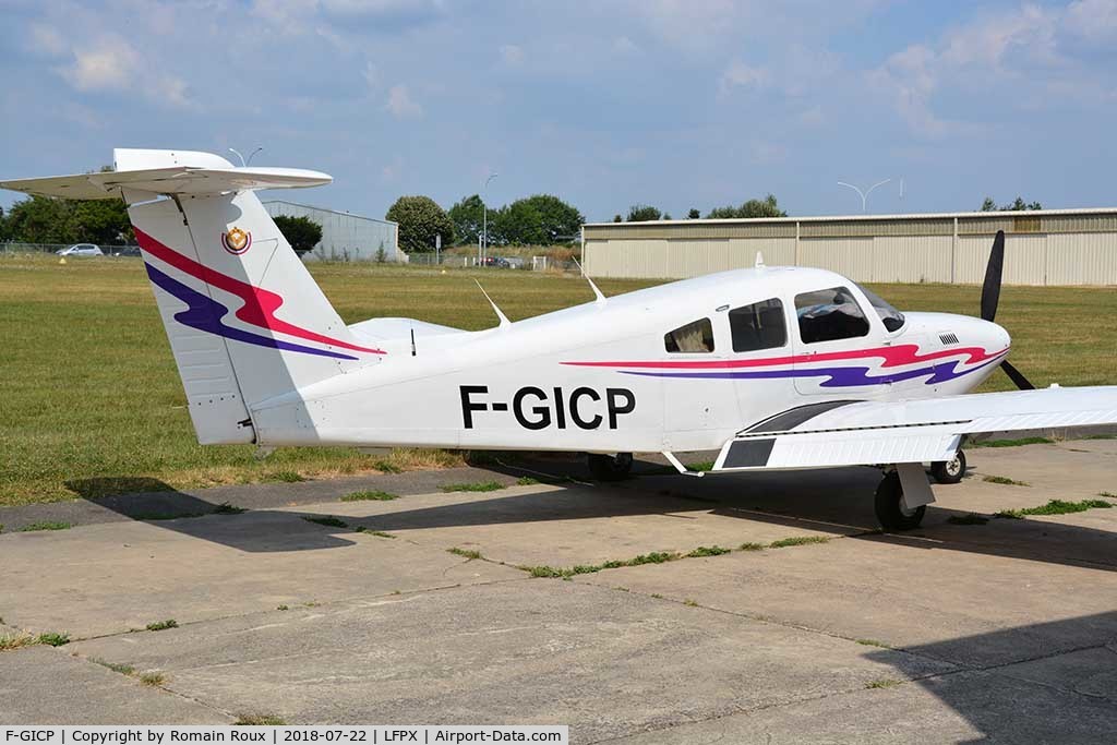 F-GICP, Piper PA-28RT-201T Turbo Arrow IV C/N 28R-8431004, Parked
