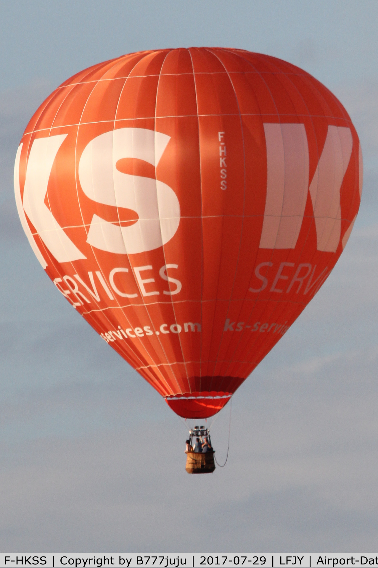 F-HKSS, Llopis Balloons MA 30 C/N 215, at Chambley