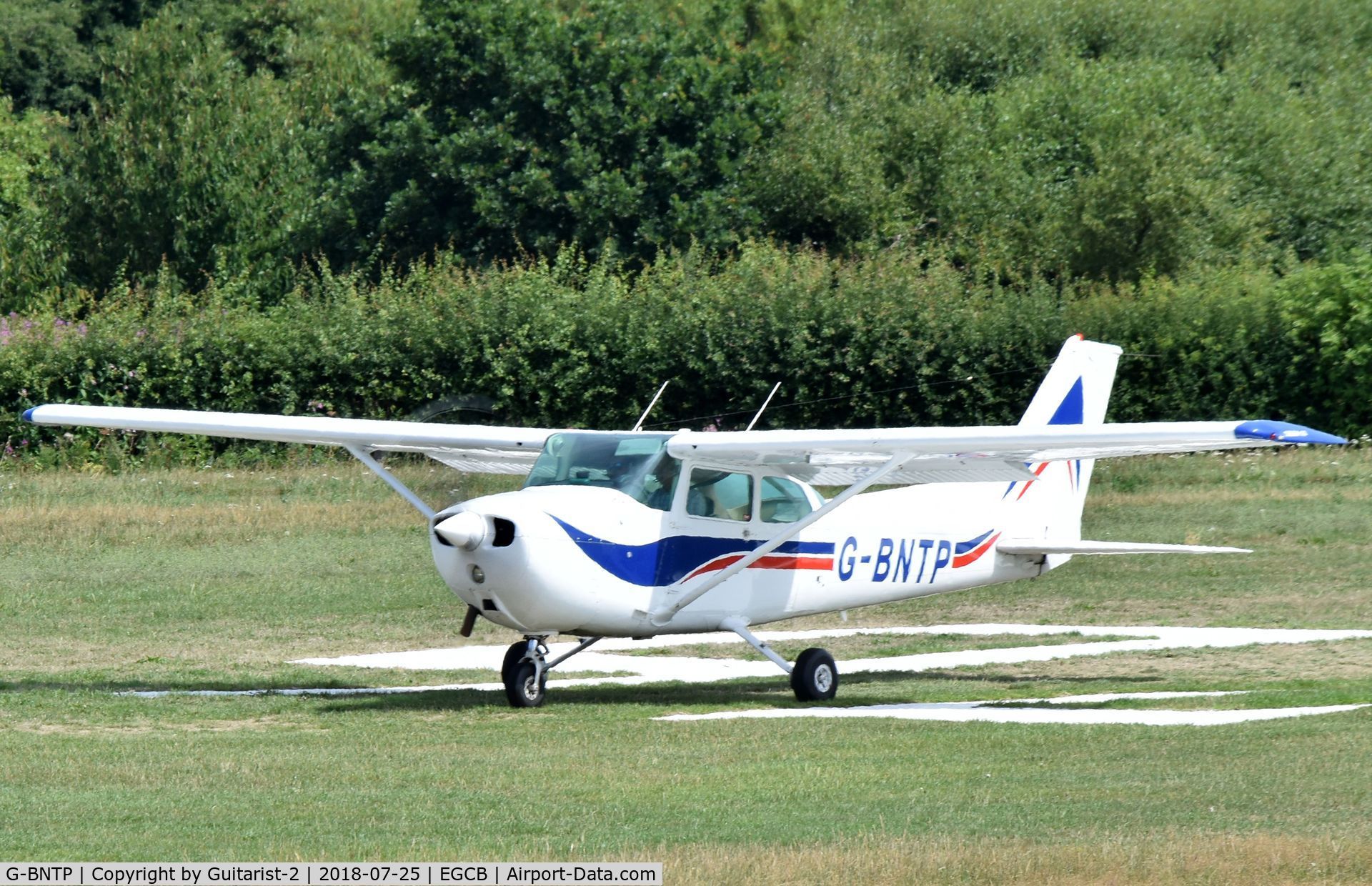 G-BNTP, 1978 Cessna 172N Skyhawk C/N 172-72030, At City Airport Manchester