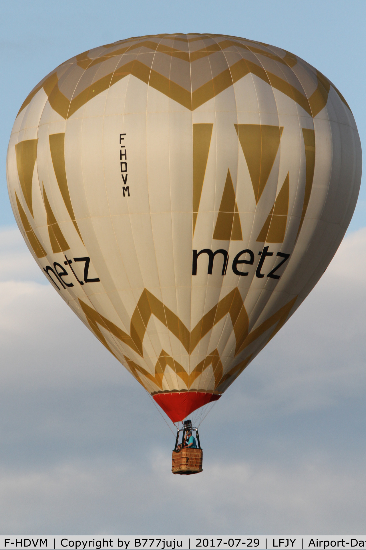 F-HDVM, Llopis Balloons MA 26 C/N 206, at Chambley