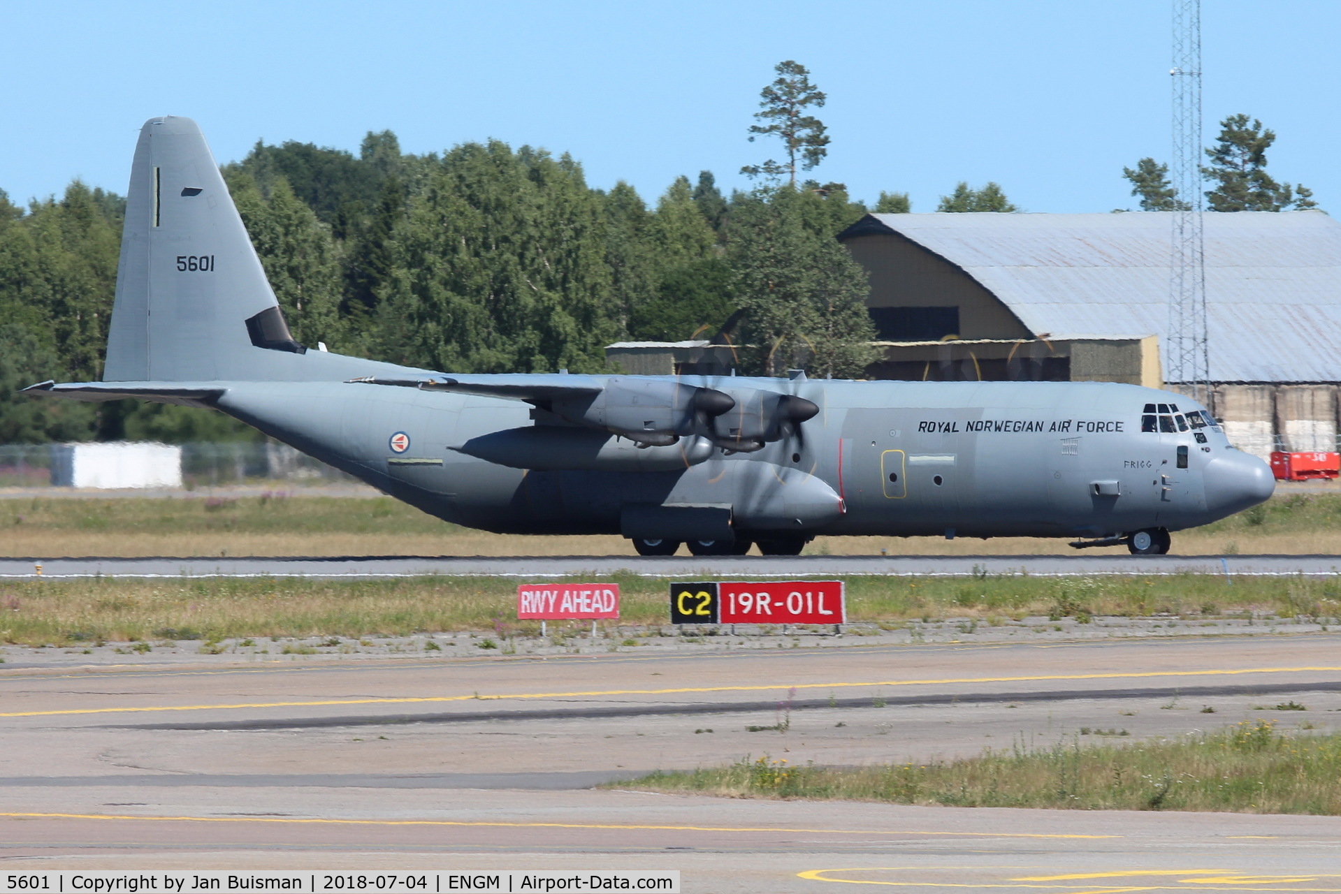 5601, 2008 Lockheed Martin C-130J-30 Super Hercules C/N 382-5601, Royal Norwegian Air Force