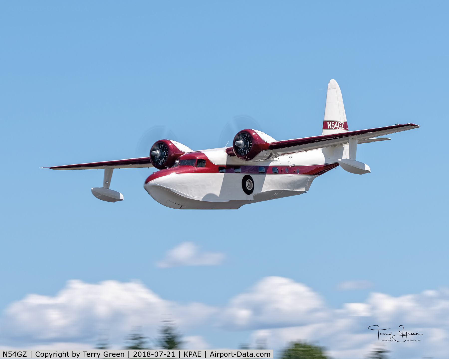N54GZ, 1946 Grumman G-73 Mallard C/N J-54, 2018 FHCAM SkyFair
