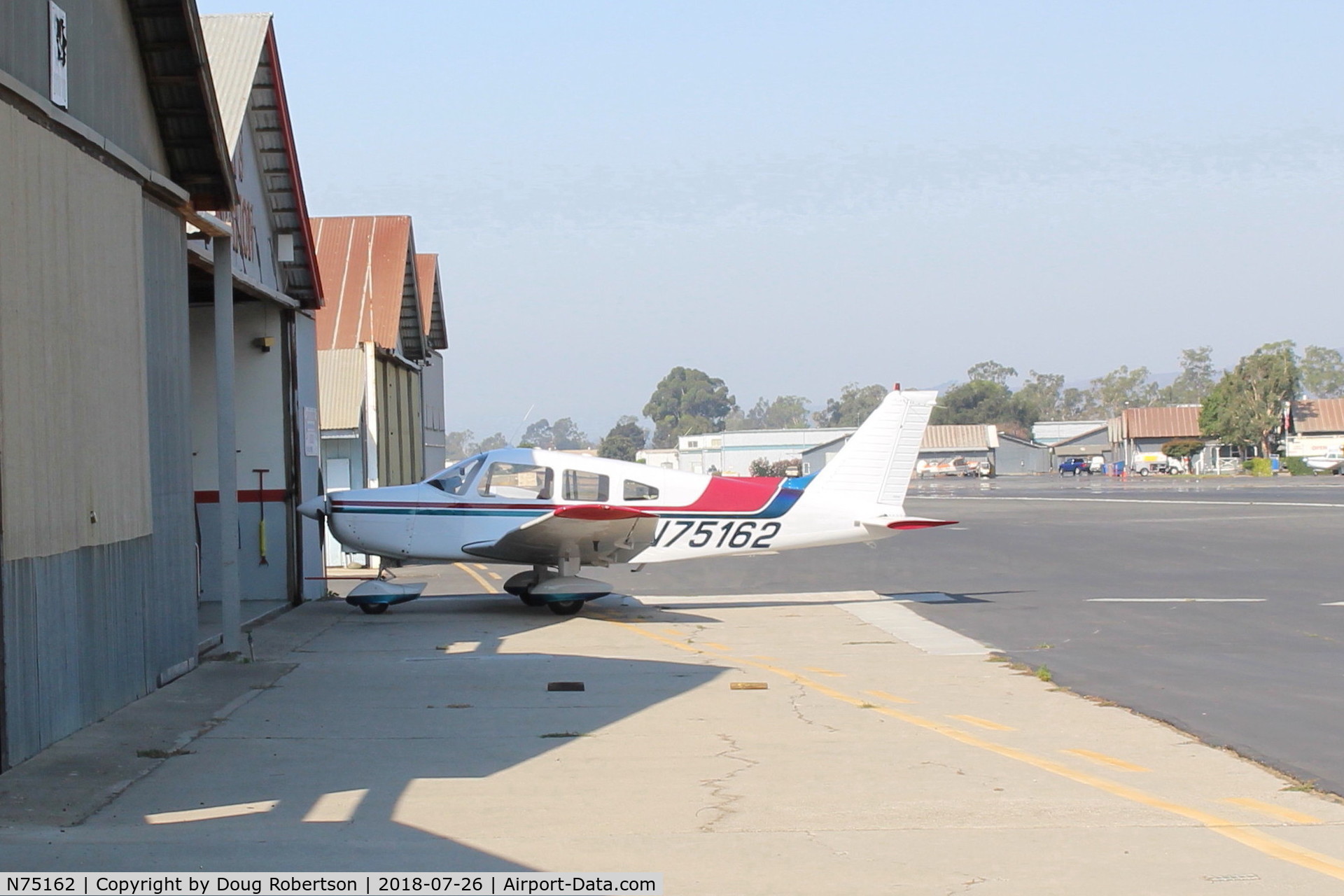 N75162, 1976 Piper PA-28-151 C/N 28-7615261, 1976 Piper PA-28-151 WARRIOR, Lycoming O-320-E2D 150 Hp, at Ray's Aviation