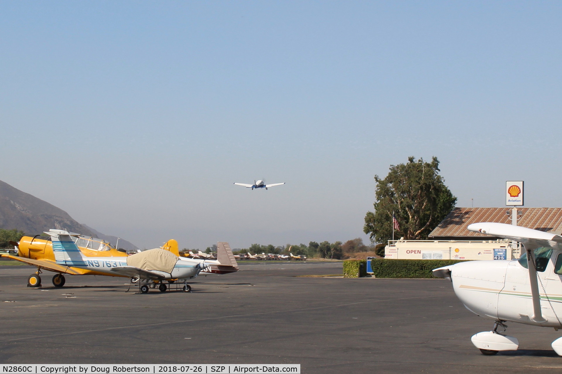 N2860C, Piper PA-28-201T Turbo Dakota C/N 28-7921074, 1979 Piper PA-28-201T TURBO DAKOTA, Continental TSIO-360-FB 200 Hp, takeoff climb Rwy 22