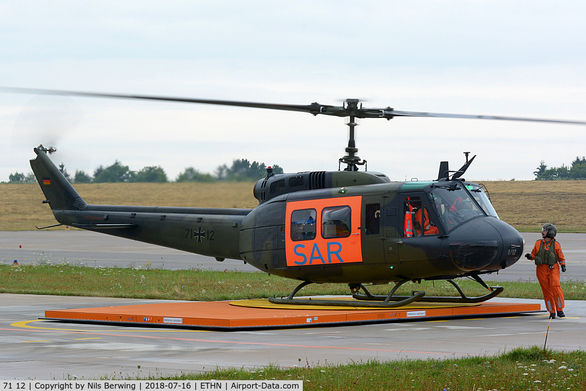71 12, Bell (Dornier) UH-1D Iroquois (205) C/N 8172, 71+12 SAR63 ETHN