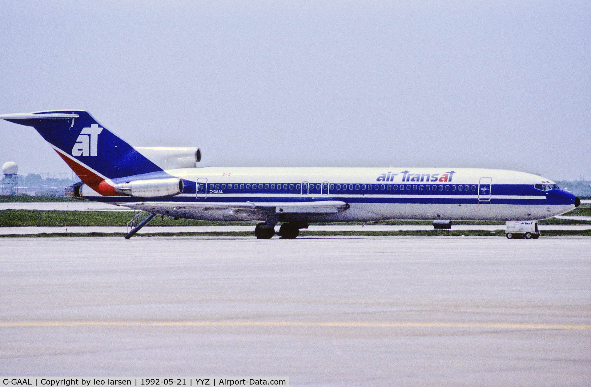 C-GAAL, 1975 Boeing 727-233F C/N 21100, Toronto 21.5.1992