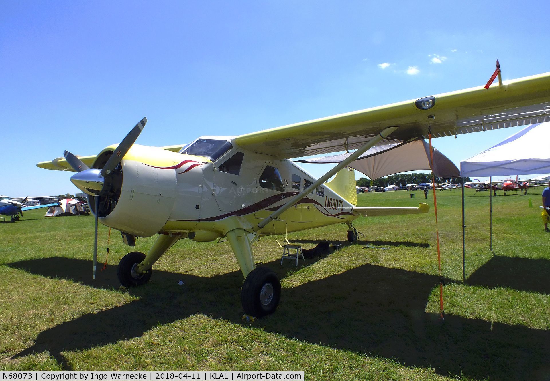 N68073, De Havilland Canada DHC-2 Beaver Mk.I C/N 1005, De Havilland Canada DHC-2 Beaver Mk I at 2018 Sun 'n Fun, Lakeland FL