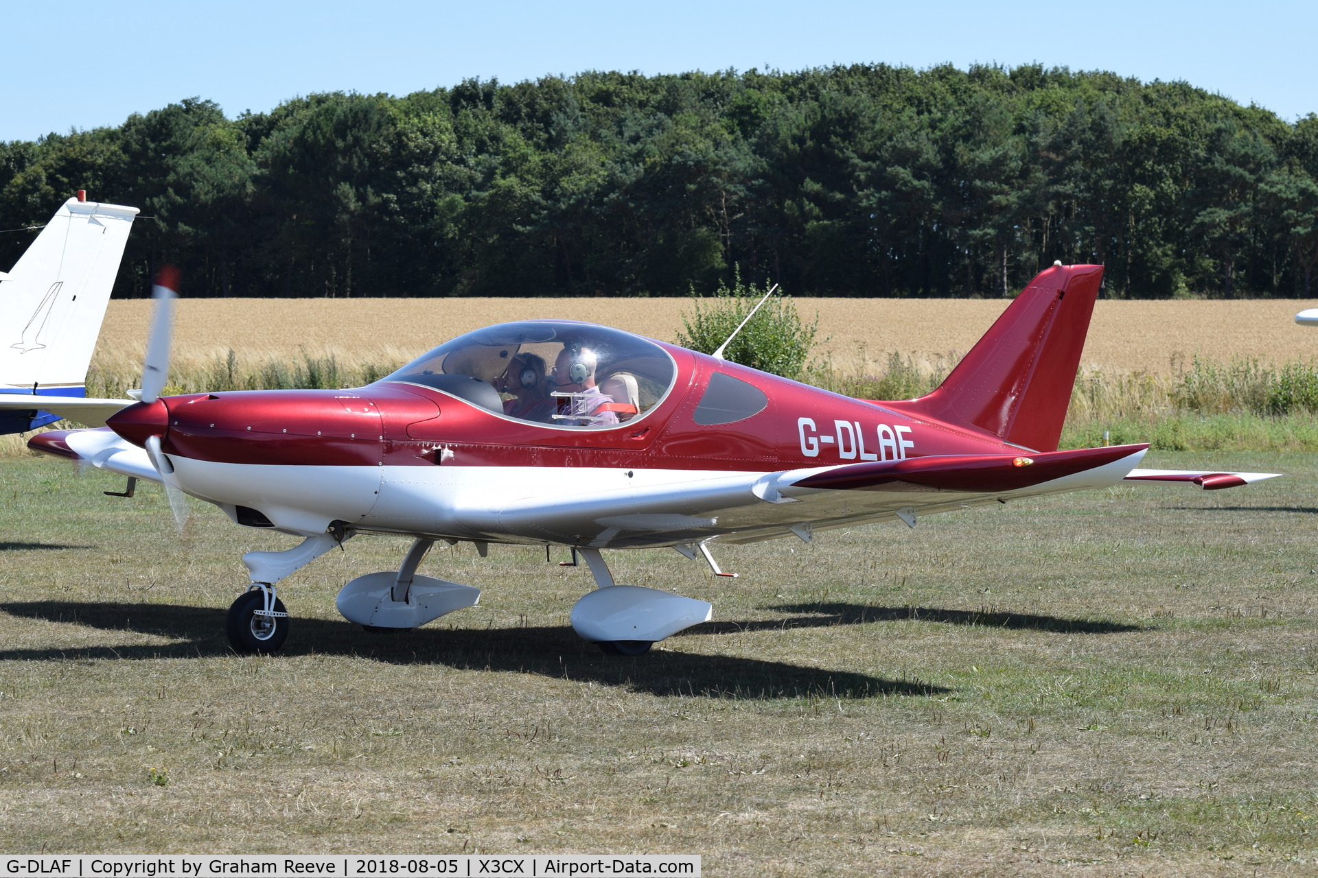 G-DLAF, 2013 BRM Aero Bristell NG5 Speed Wing C/N LAA 385-15226, Just landed at Northrepps.