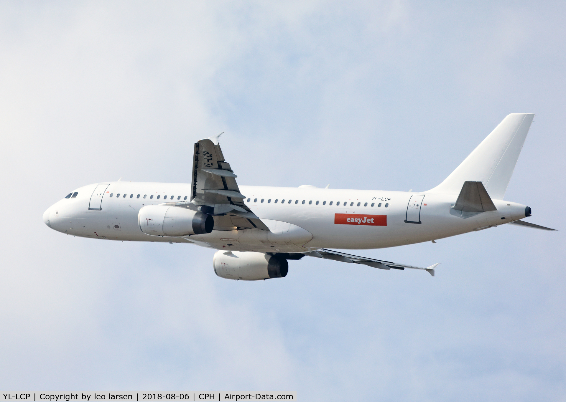 YL-LCP, 2008 Airbus A320-232 C/N 1823, Copenhagen 6.8.2018