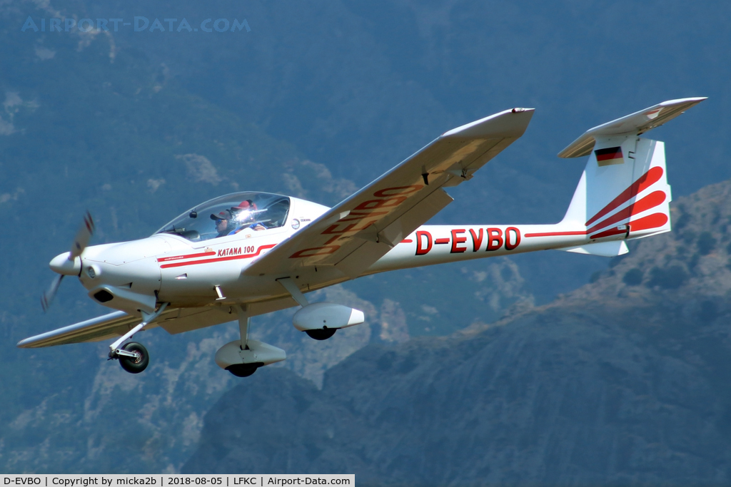 D-EVBO, 1994 HOAC DV-20 Katana C/N 20060, Landing