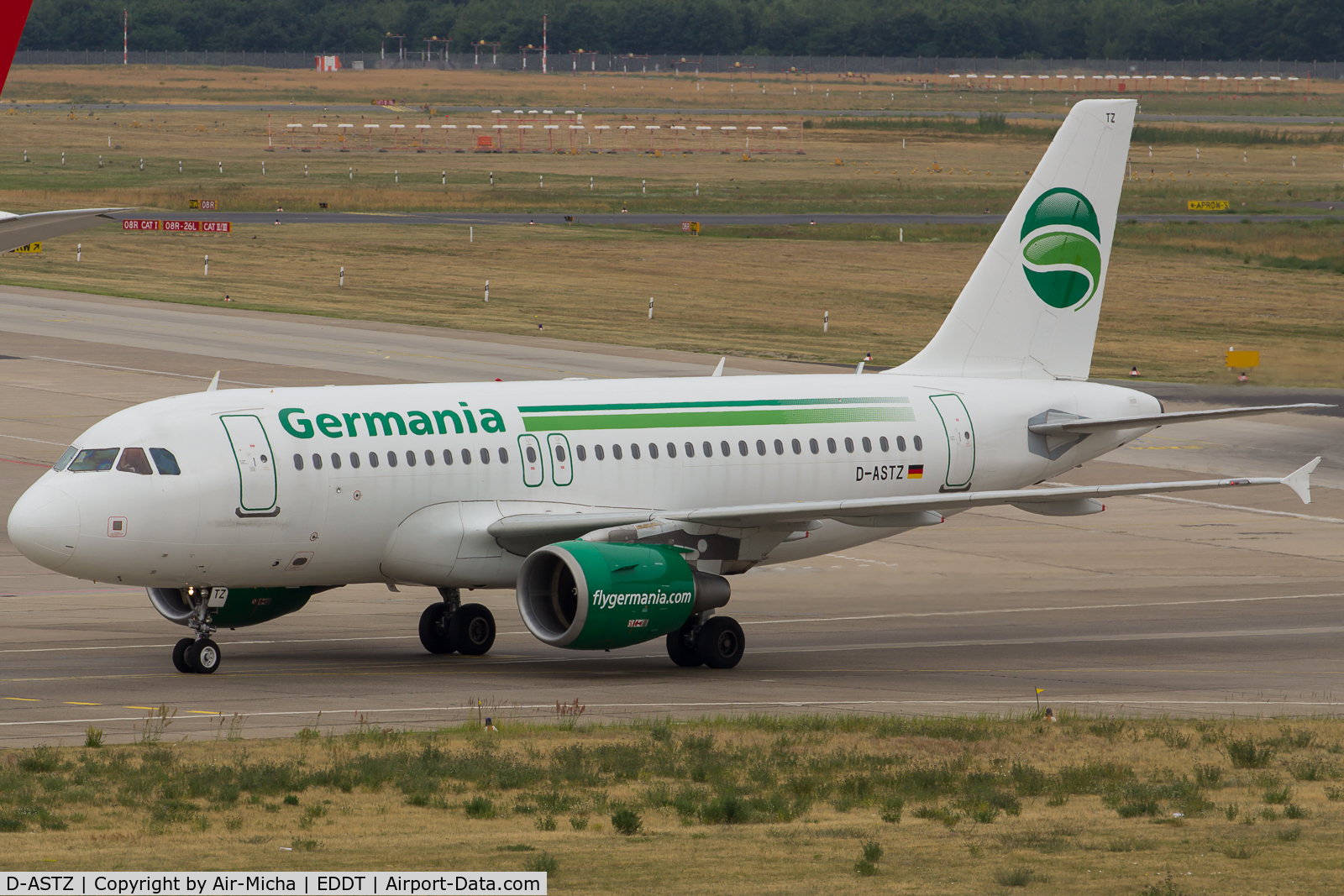 D-ASTZ, 2007 Airbus A319-112 C/N 3019, Germania