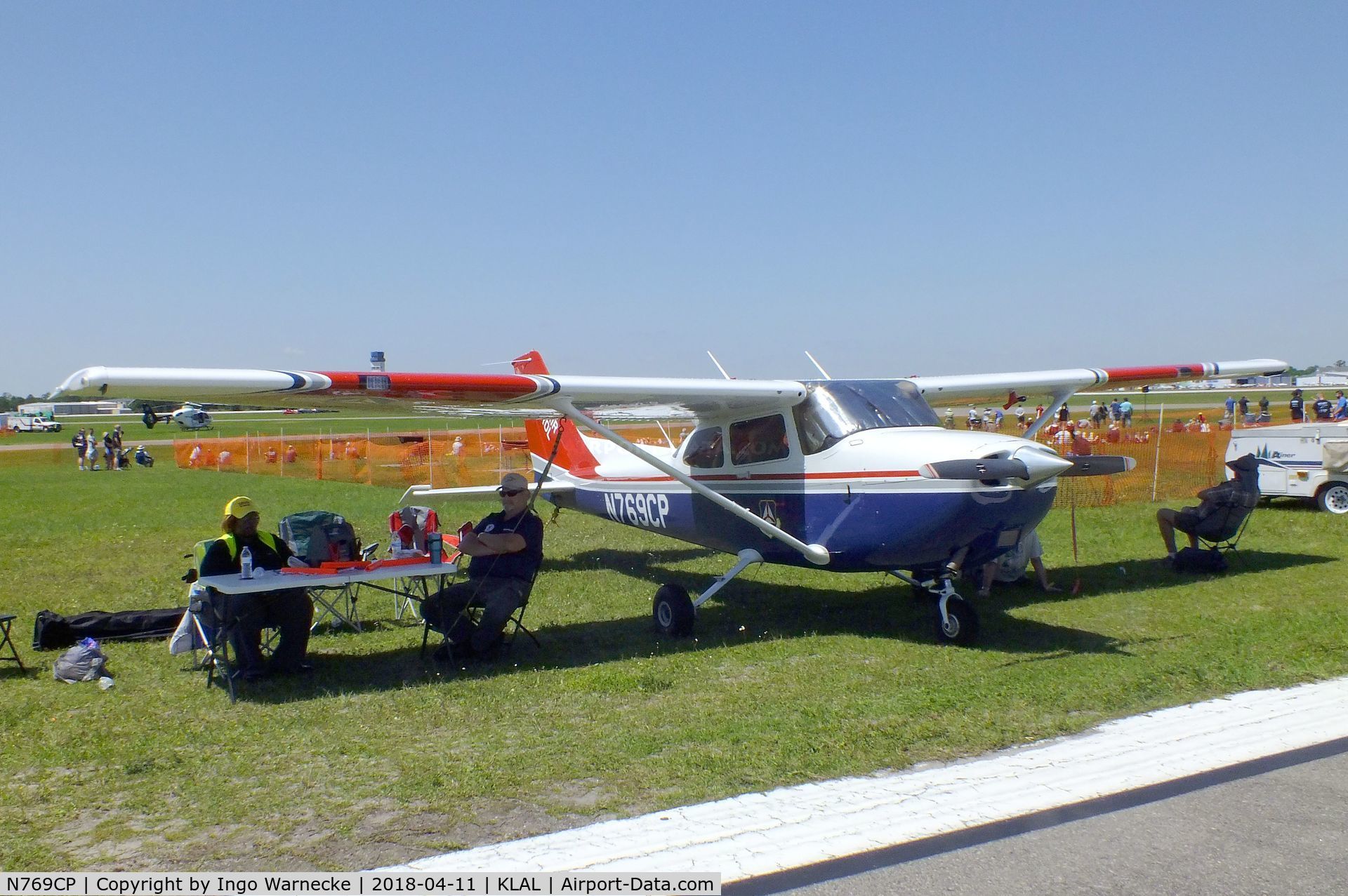 N769CP, 2015 Cessna 172S Skyhawk C/N 172S11580, Cessna 172S Skyhawk of the Civil Air Patrol at 2018 Sun 'n Fun, Lakeland FL