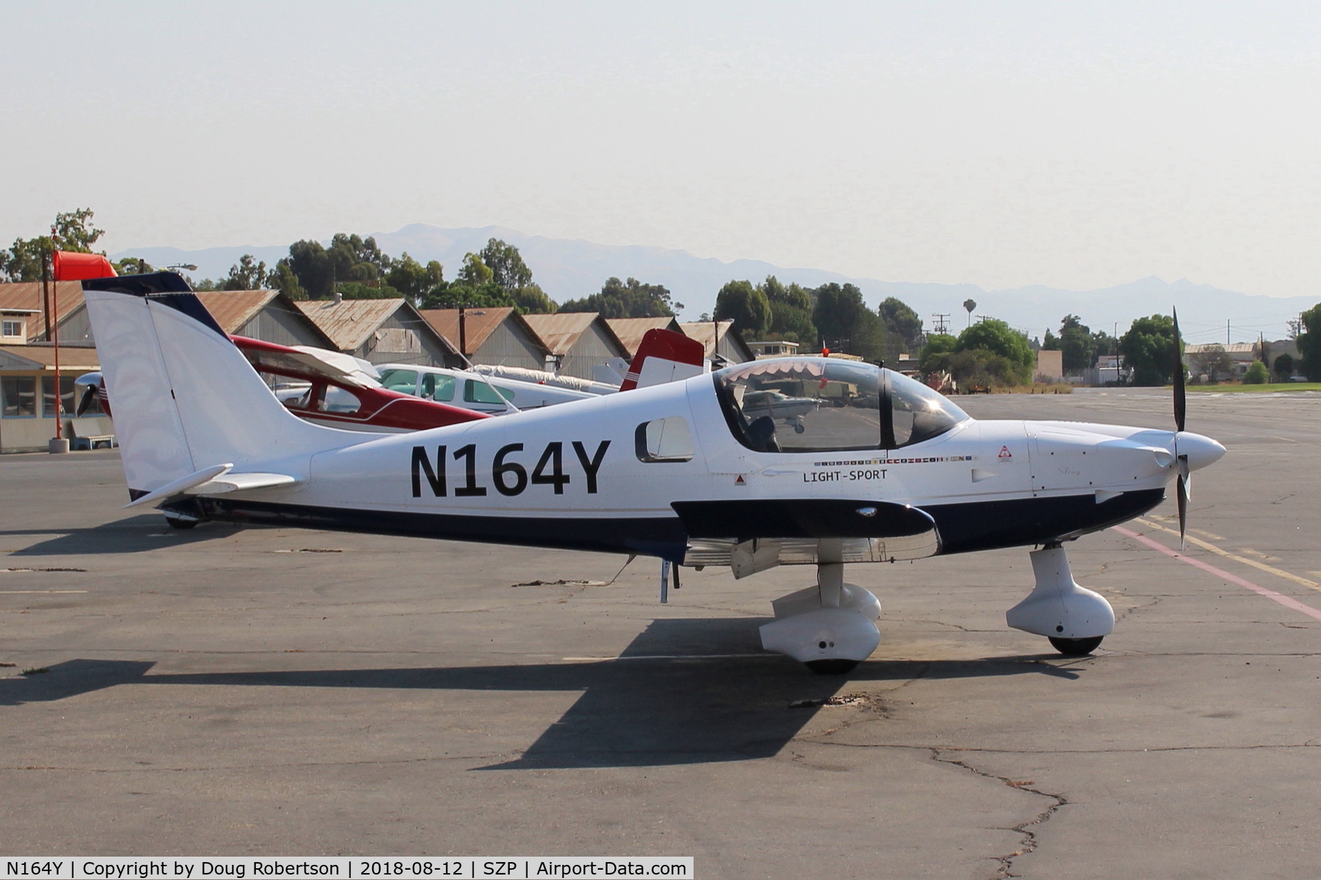 N164Y, 2013 The Airplane Factory Sling 2 C/N 130, 2013 The Airplane Factory Pty Ltd SLING 2 S-LSA from South Africa, Rotax 912IS 100 Hp, returning slick visitor-see all photos