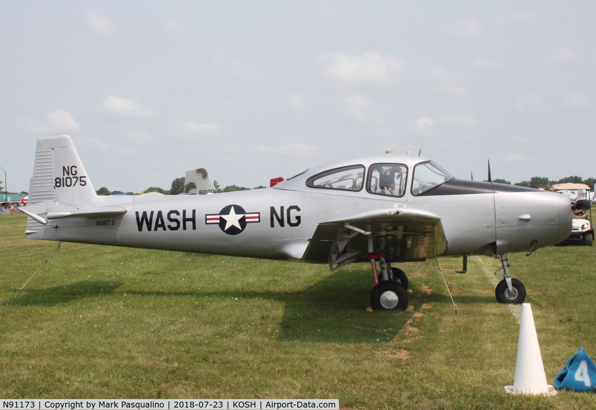 N91173, 1946 North American Navion C/N NAV-4-227, North American Navion