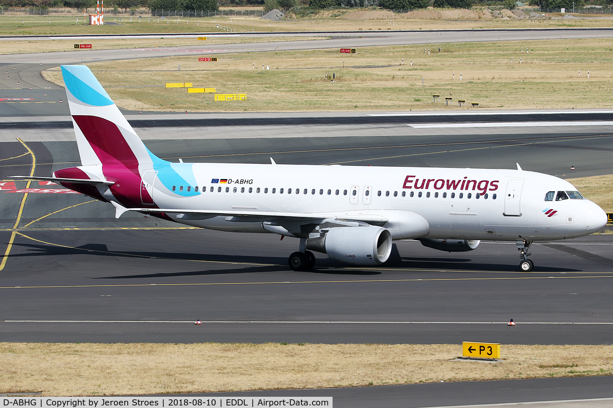 D-ABHG, 2006 Airbus A320-214 C/N 2867, eddl