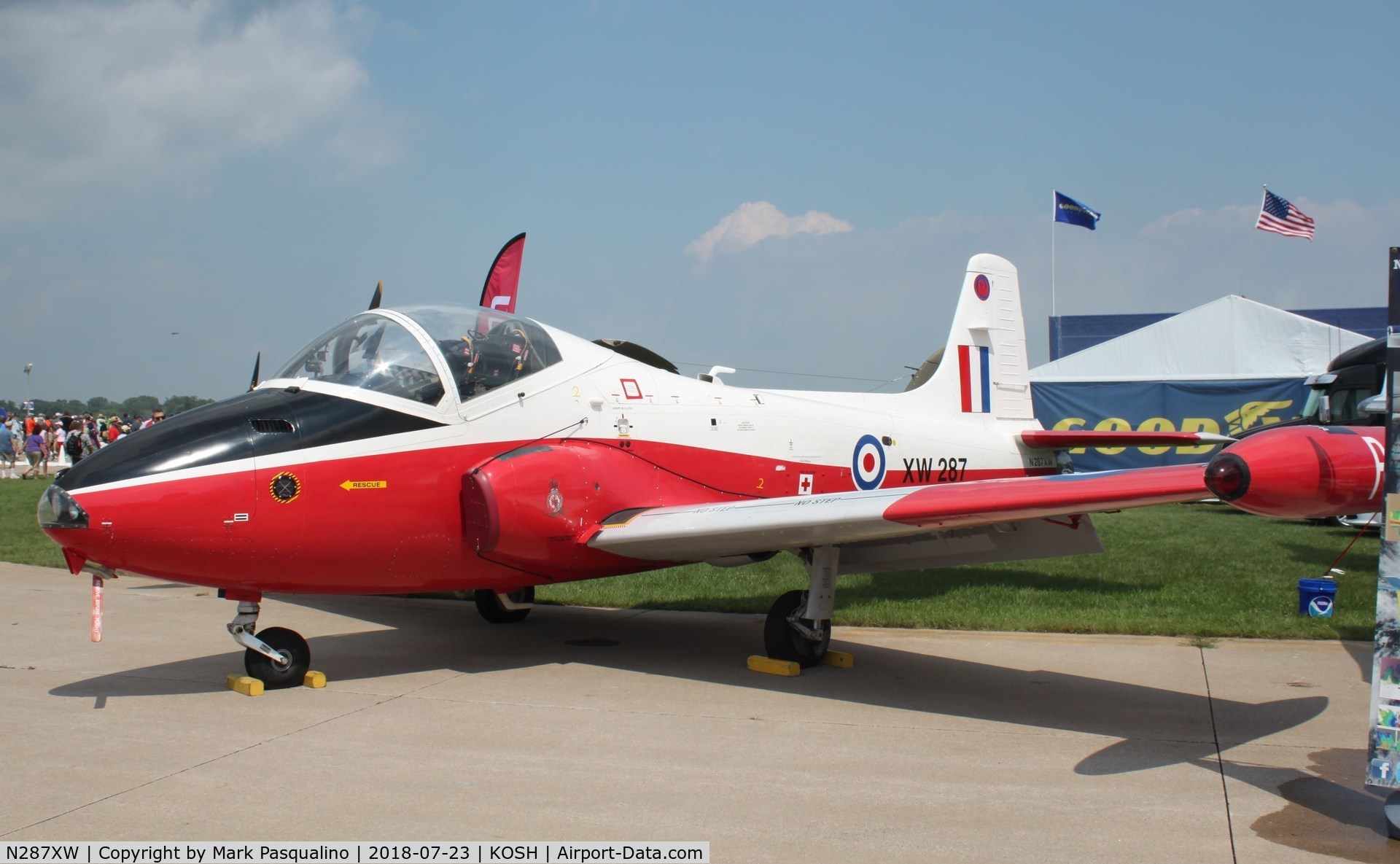 N287XW, 1969 BAC 84 Jet Provost T.5 C/N EEP/JP/951, BAC 84 Jet Provost T.5