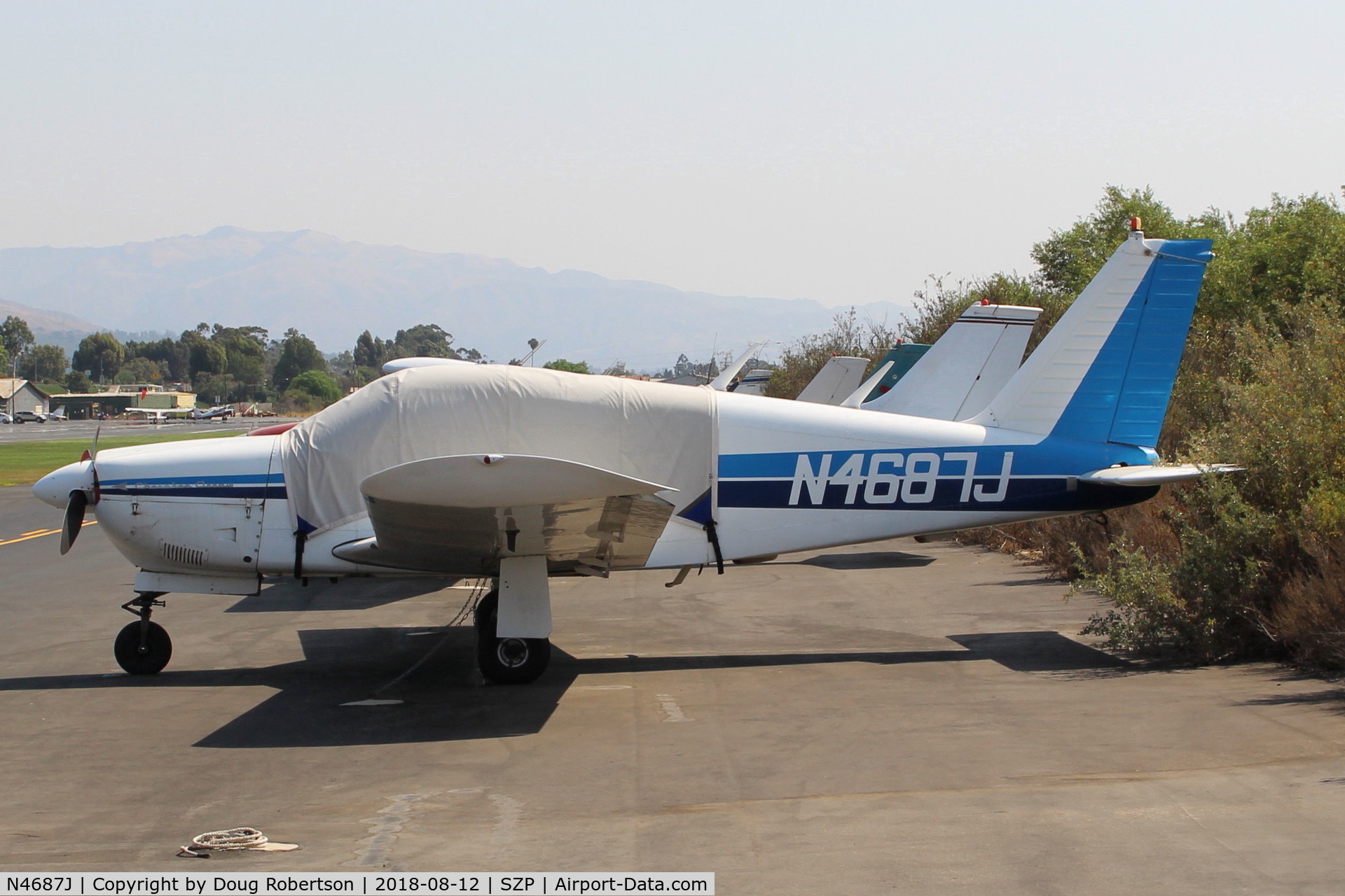 N4687J, 1968 Piper PA-28R-180 Cherokee Arrow C/N 28R-30589, 1968 Piper PA-28R-180 ARROW, Lycoming IO-360 180 Hp, retractable landing gear